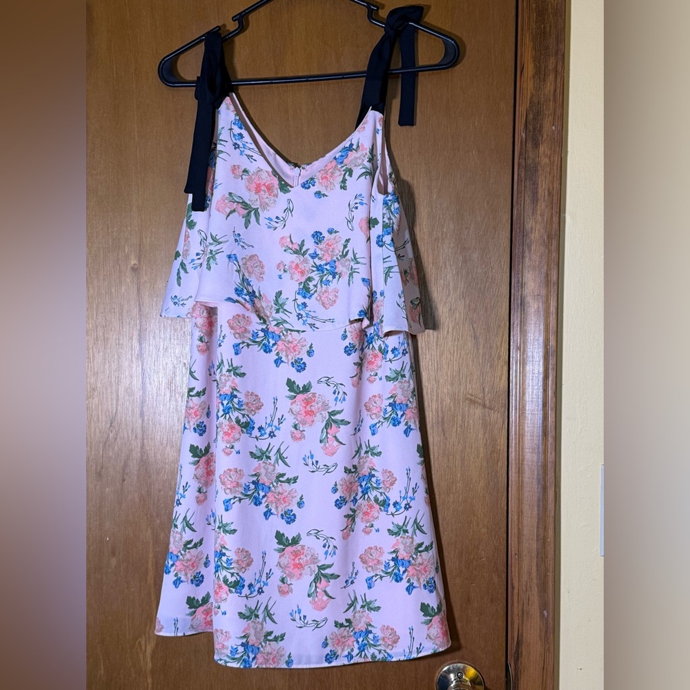 Miss Selfridge Pink Floral Dress - Picture 3 of 8